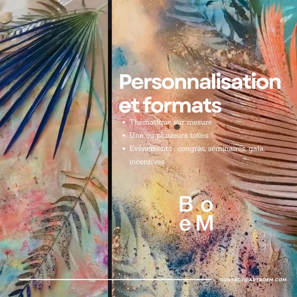 Personnalisation et formats
Thématiques sur-mesure