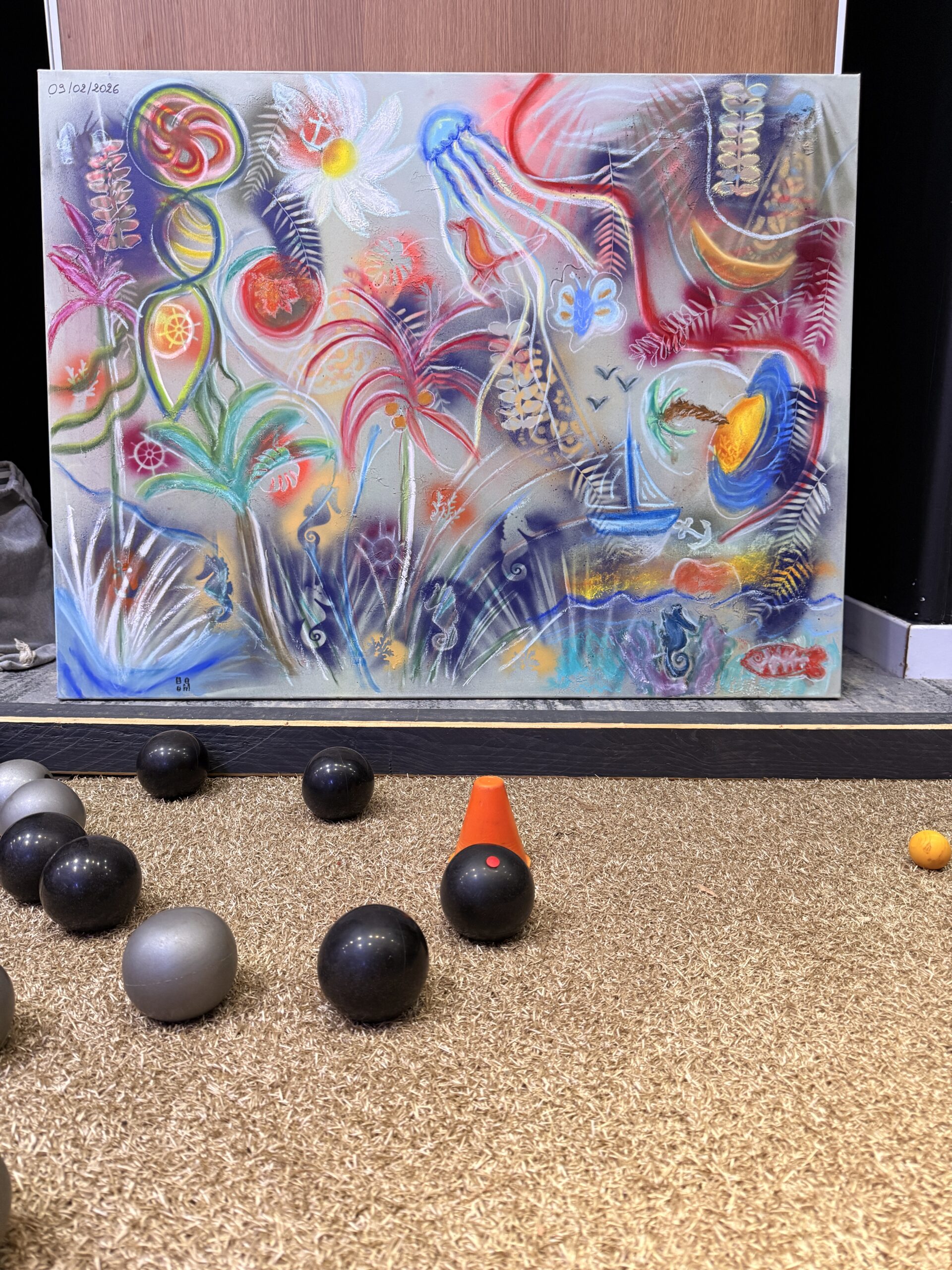 Collaboration créative en intérieur lors d’un événement corporate