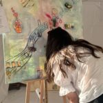 Live Painting participatif immersif BoeM lors d’un événement d’entreprise de la Direction régionale Sud-Est